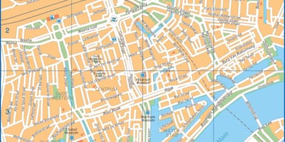 Rotterdam city map