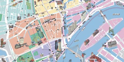 Kaart van Rotterdam offline 